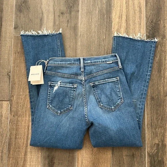 NWT MOTHER THE TRIPPER ANKLE FRAYPlay Like A Pirate Size 25 - Picture 5 of 9